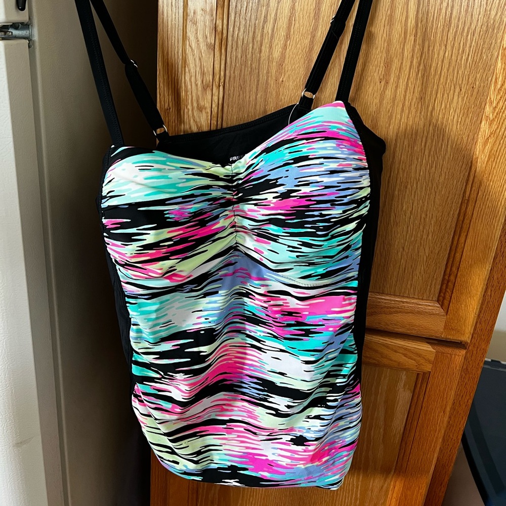 Plus size Tankini Swim Top